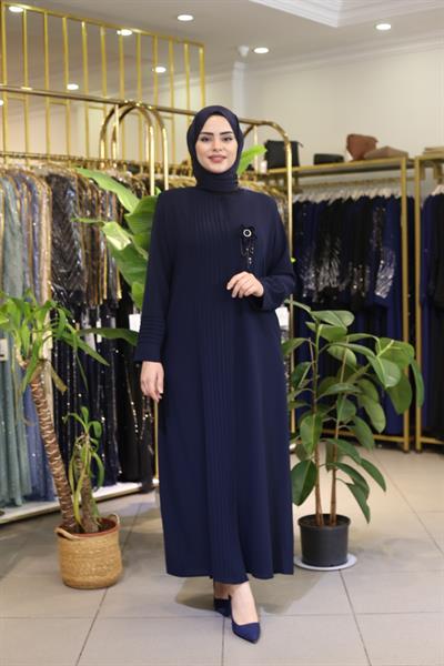 8002 CODE FLOWER BRONZE ABAYA