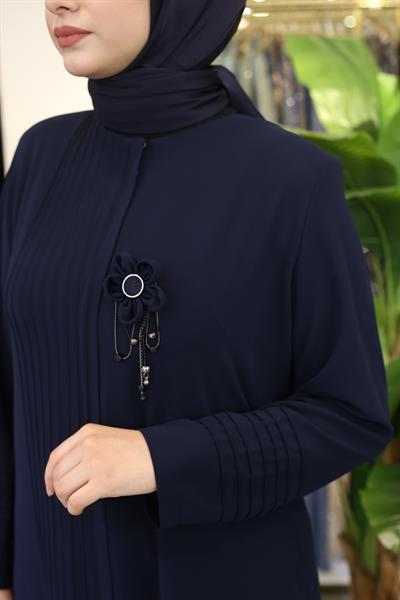 8002 CODE FLOWER BRONZE ABAYA