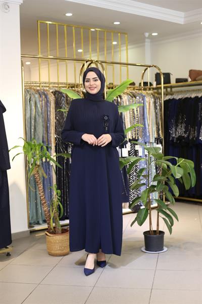 8002 CODE FLOWER BRONZE ABAYA