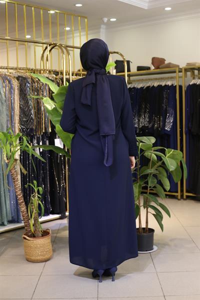 8002 CODE FLOWER BRONZE ABAYA