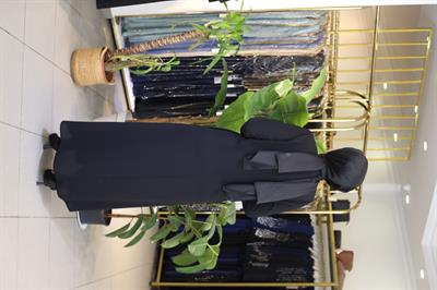 8002 CODE FLOWER BRONZE ABAYA