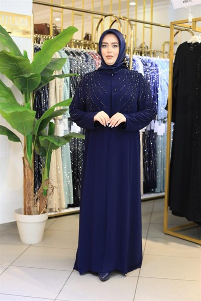 803 KOD ŞERİT TAŞLI ABAYA TAKIM