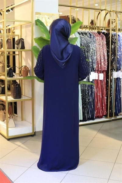 803 KOD ŞERİT TAŞLI ABAYA TAKIM