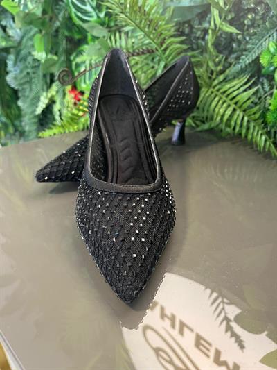 822 КОД ЖЕНСКИЕ ВЕЧЕРНИЕ ТУФЛИ НА КОРОТКОМ КАБЛУКЕ
