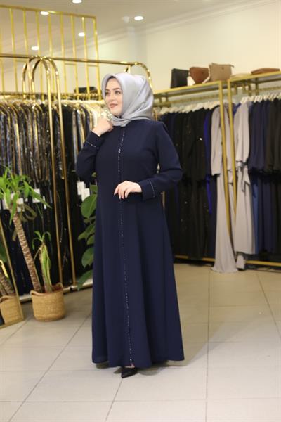 8237 CODE WATERWAY BEAD EMBROIDERY ABAYA