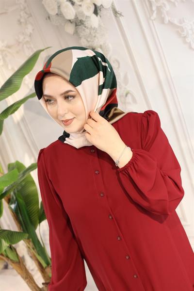 8789701/313  KOD RENKLİ AKER SAF İPEK EŞARP