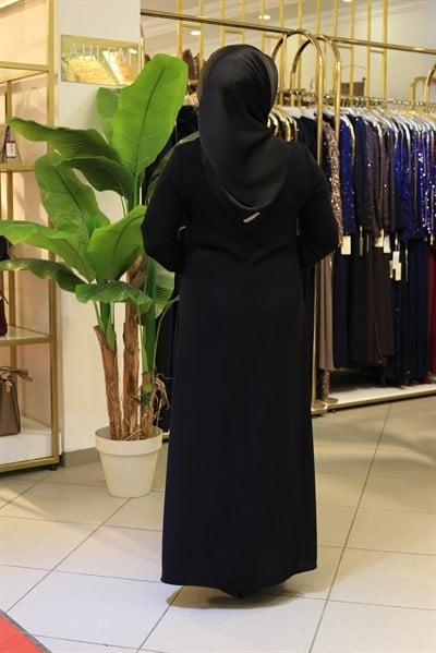 8829 KOD NİHAL İŞLEMELİ ELBİSE