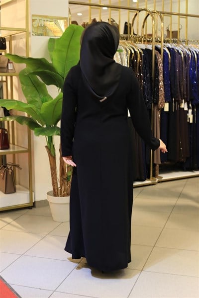 8922 KOD BUSE İŞLEMELİ ELBİSE