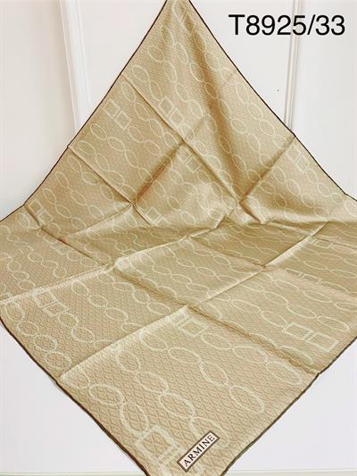 8925/04 CODE CLASSIC DETAILED ARMINE TWILL SILK SCARF