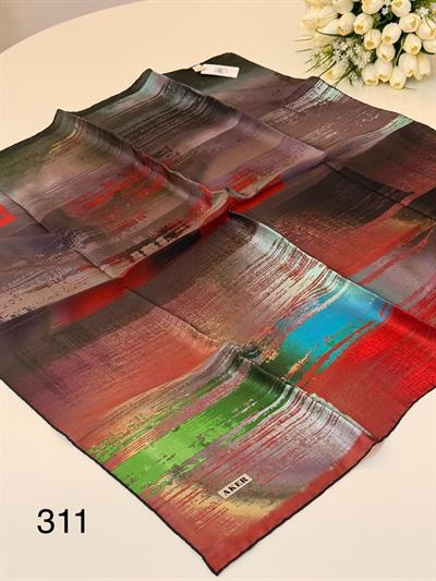 8987701/311 КОД КОМПАНИИ DESENLİ AKER SAF İPEK EŞARP