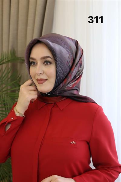 8987701/311 КОД КОМПАНИИ DESENLİ AKER SAF İPEK EŞARP