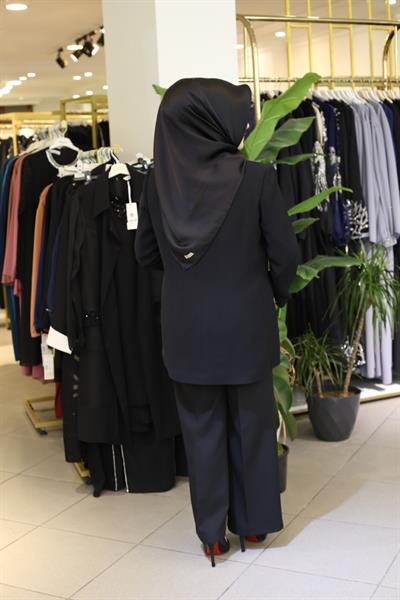 9008 KOD TEK DÜĞMELİ BLAZER CEKET SİYAH