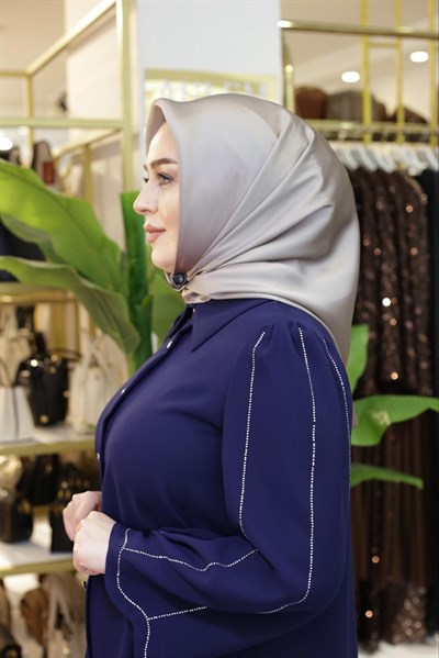 9010/09 KOD DÜZ RENK AHLEM SAF İPEK EŞARP