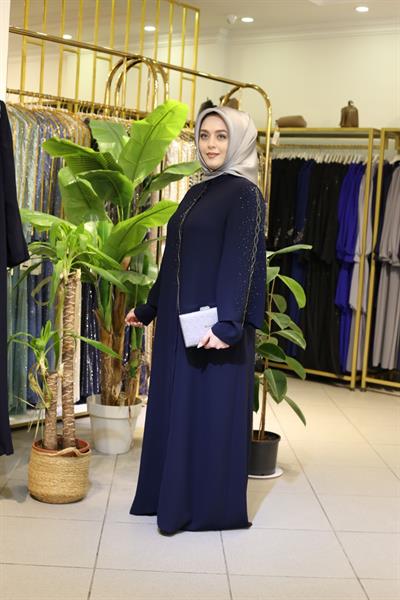 9012 CODE IVY STONE ABAYA