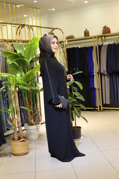 9012 CODE IVY STONE ABAYA