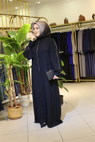 9012 CODE IVY STONE ABAYA