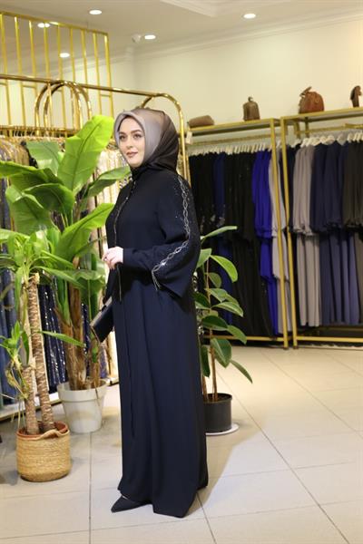 9012 CODE IVY STONE ABAYA