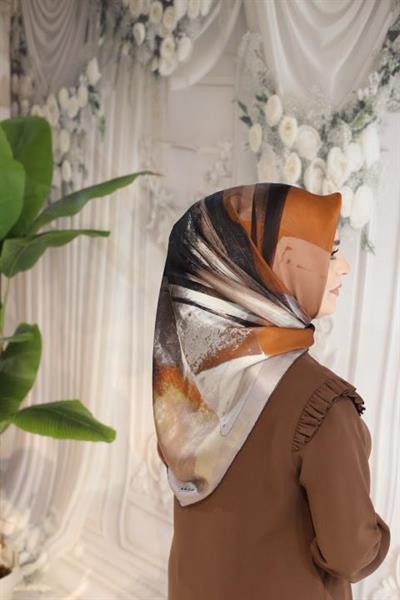 9034701/331 КОД КОМПАНИИ DESENLİ AKER SAF İPEK EŞARP