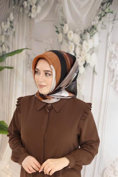 9034701/331 КОД КОМПАНИИ DESENLİ AKER SAF İPEK EŞARP