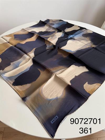9072701/361 CODE AKER RENKLİ SAF İPEK EŞARP