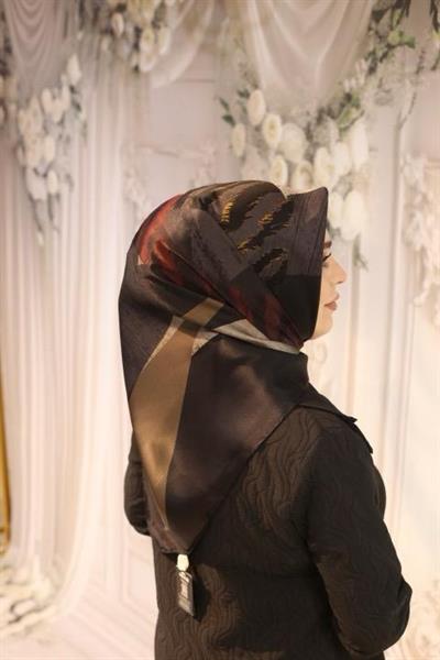 9081701/312 CODE AKER RENKLİ SAF İPEK EŞARP