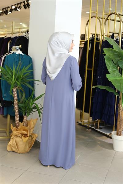 9130 CODE CUFF SLEEVE BRONZE ABAYA