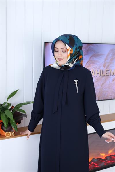 9130 CODE CUFF SLEEVE BRONZE ABAYA