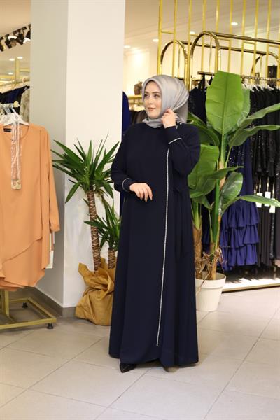 9190 CODE SLEEVES WATER STONE ABAYA