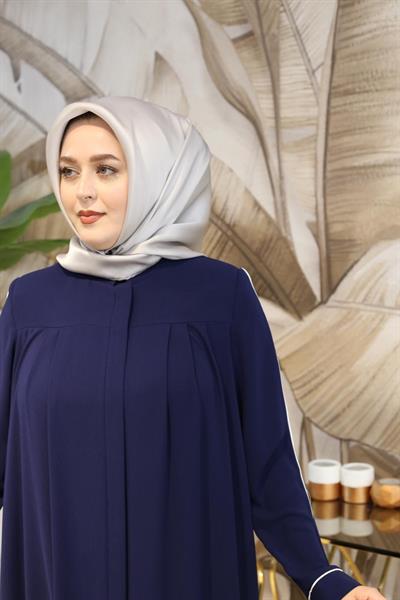 9570 CODE WHITE PADDED ABAYA