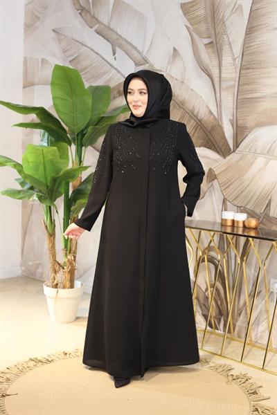 9640 CODE GİZLİ FERMUARLI FERACE