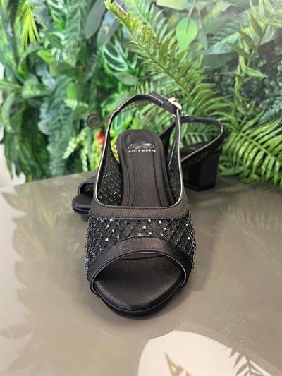 985 KOD KADIN KISA TOPUKLU ABİYE AYAKKABI SİYAH