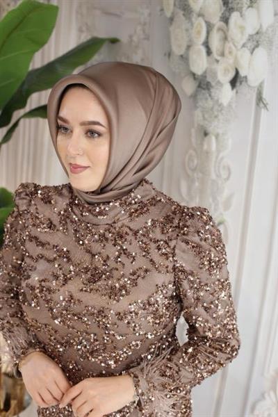 ARMC558 CODE SELBST GEMUSTERTES ABENDKLEID MIT PAILLETTEN