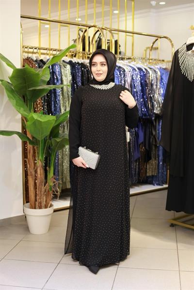 ARMC569 CODE ROBE DE SOIRÉE EN PIERRE