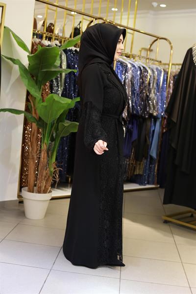 ARMC582 CODE GUIPURE ABAYA SUIT