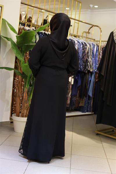 ARMC582 CODE GUIPURE ABAYA SUIT