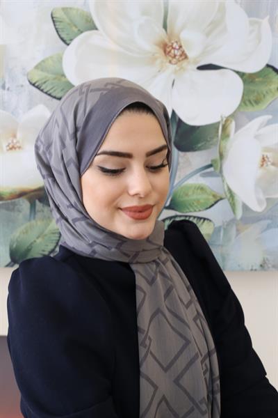 CHÂLE EN SOIE ARMINE 3296