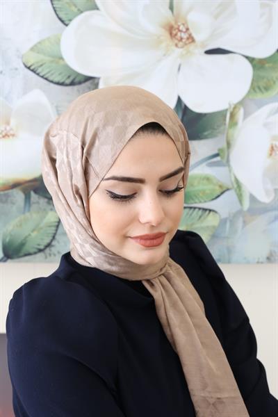 ARMINE ELEGANCE SILK COTTON CHECKER J. SILK SHAWL