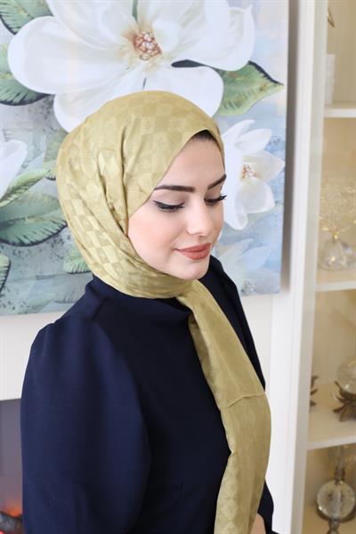 ARMİNE DAMA DESEN PAMUK ŞAL 10068