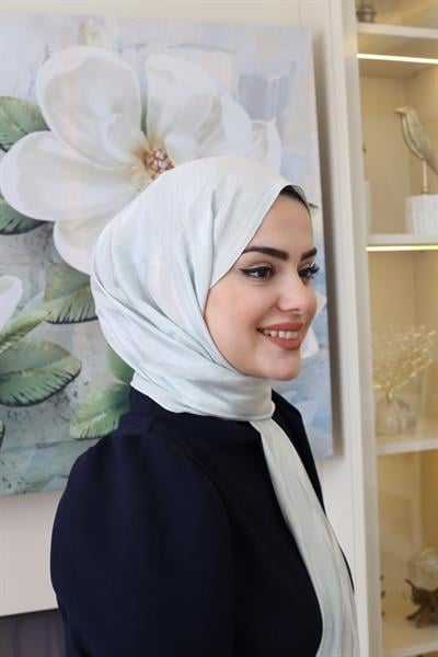 ARMİNE ZİKZAK DESEN ŞAL 1002-1-11-13-18 BEYAZ