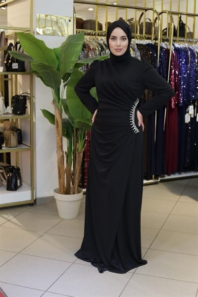 BEY5005 KOD SAWAROSKİ ABİYE ELBİSE