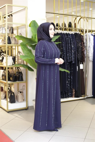 BONCUK TAŞLI ELBİSE 6122 KOD