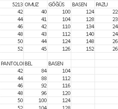 BRONŞLU PANTOLONLU TAKIM 5213 KOD