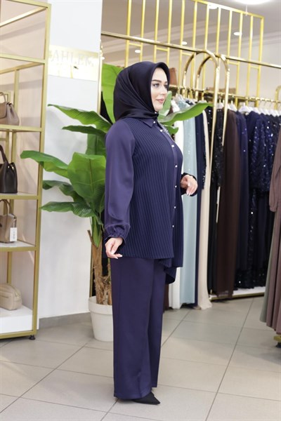 ÇİZGİLİ TUNİK PANTOLONLU TAKIM 2669 KOD
