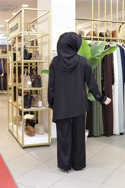 ÇİZGİLİ TUNİK PANTOLONLU TAKIM 2669 KOD