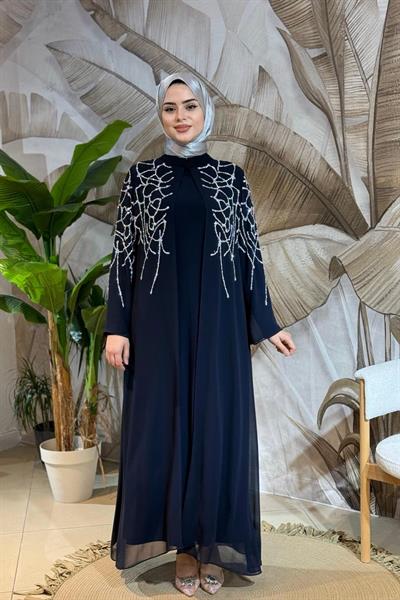 CNR5037 CODE SHEFON ABAYA SUIT
