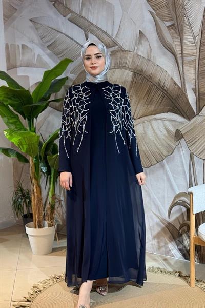 CNR5037 CODE SHEFON ABAYA SUIT