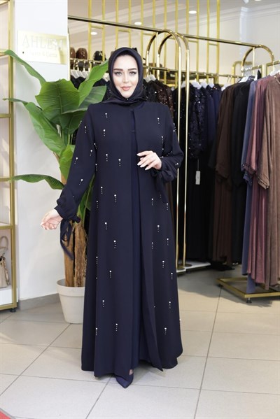 DAMLA TAŞ ABAYA TAKIM 7128 KOD