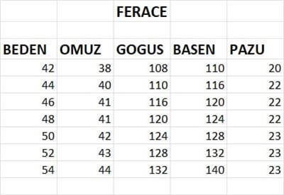 2171 CODE DÜZ FERACE