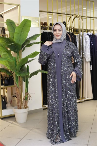 GECE IŞILTISI ABAYA TAKIM 820 KOD