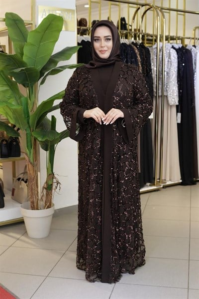 GECE IŞILTISI ABAYA TAKIM 820 KOD